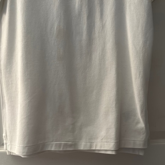 Ralph Lauren White Polo with Embroidered Flags - Picture 5 of 5